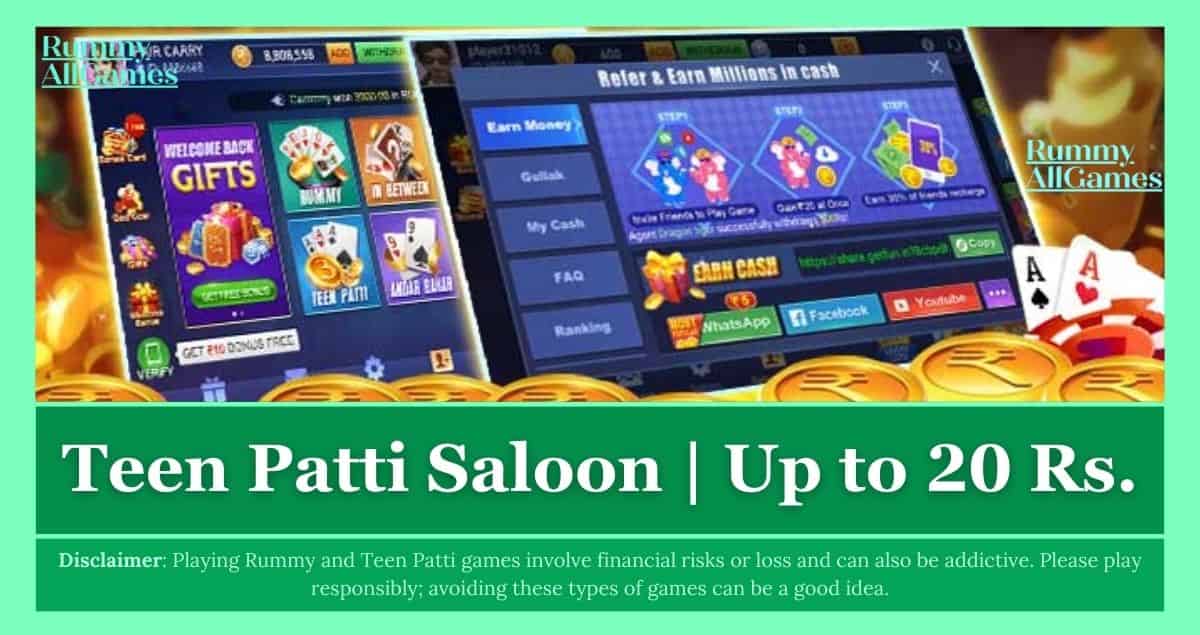 teen patti saloon | rummy saloon app